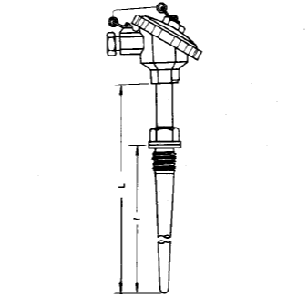 WRE-631固定螺紋防水接線盒錐形保護(hù)管熱電偶安裝圖片 WRE-631固定螺紋防水接線盒錐形保護(hù)管熱電偶安裝圖片