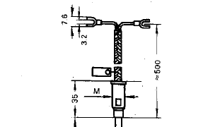 鎧裝熱電偶補償導線式接線圖片及尺寸 鎧裝熱電偶補償導線式接線圖片及尺寸