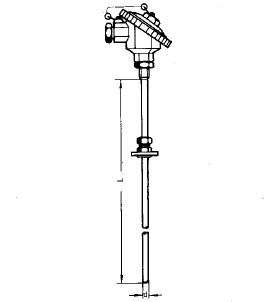 WZPK-535S活動(dòng)卡套法蘭鎧裝熱電阻安裝圖片 WZPK-535S活動(dòng)卡套法蘭鎧裝熱電阻安裝圖片