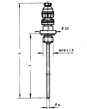 WZP-270S固定螺紋插座式熱電阻安裝圖片 WZP-270S固定螺紋插座式熱電阻安裝圖片