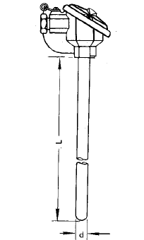 WZP2-120無(wú)固定雙支裝配式熱電阻安裝圖片 WZP2-120無(wú)固定雙支裝配式熱電阻安裝圖片